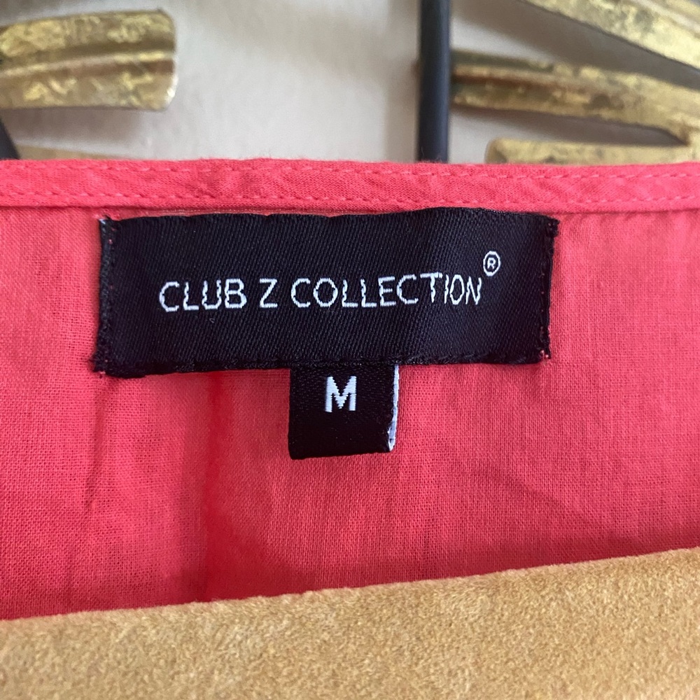 Chic Coral Lace Swim Coverup - Picture 3 of 3